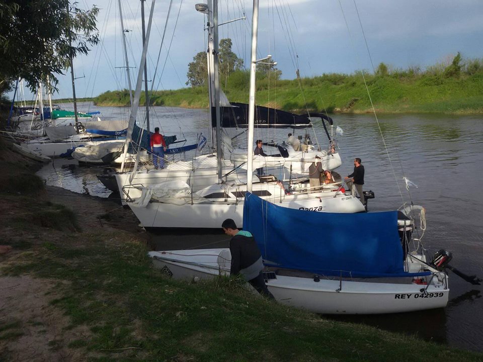 Monje disfrutó de un domingo diferente con la regata de velas