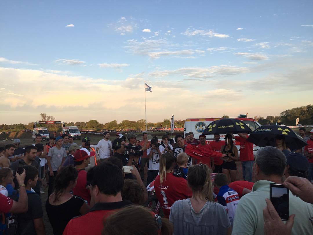 Joaquin Poli tricampeón argentino de Motocross