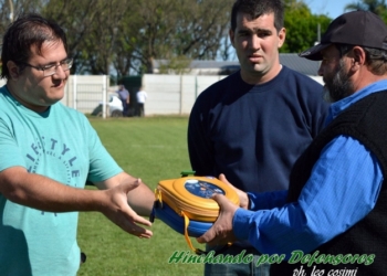 Un club de la Totorense sumó un nuevo desfibrilador