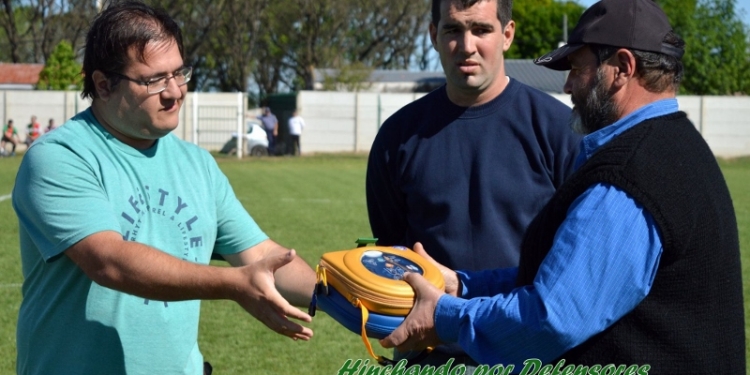 Un club de la Totorense sumó un nuevo desfibrilador