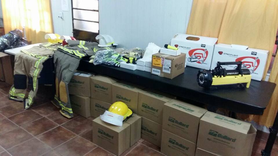 Los Bomberos de Barrancas sumaron equipamiento vital para su labor