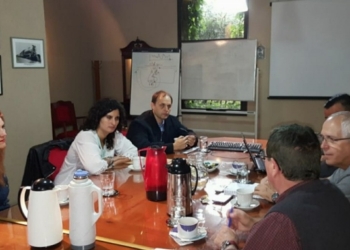 Buscan medidas para disminuir el peligro del cruce ferroviario en Andino