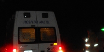 Monje: una mujer fue embestida por un auto en un camino rural