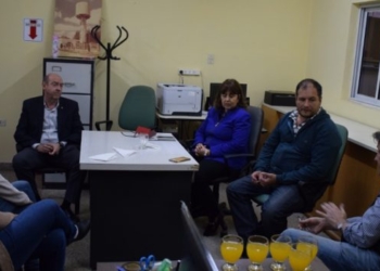 El Ministro de Desarrollo Social visitó Maciel y se reunió con autoridades