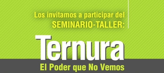 Maciel contará con un seminario sobre ternura