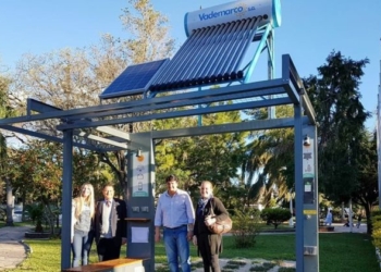Inauguraron la tercera estación solar de la región