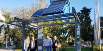 Inauguraron la tercera estación solar de la región