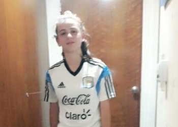 Una joven futbolista de Díaz ya entrena con la selección nacional Sub 17