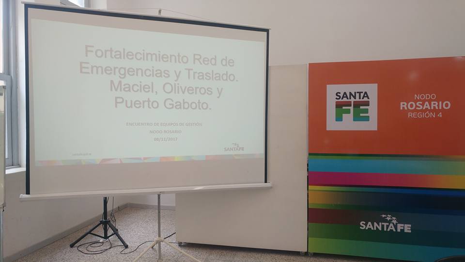 Maciel, Gaboto y Oliveros unidos por el sistema de emergencias médicas