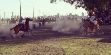 San Genaro: multitudinaria jornada de destrezas criollas