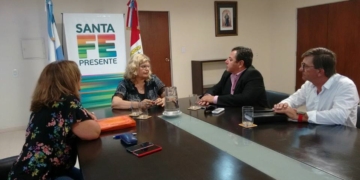 Centeno: la Ministra de Educación se comprometió a construir una escuela técnica