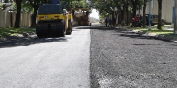 Continúa la repavimentación de calles en San Genaro