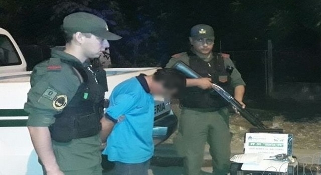 Detuvieron a un hombre con gran cantidad de cocaína y un arma