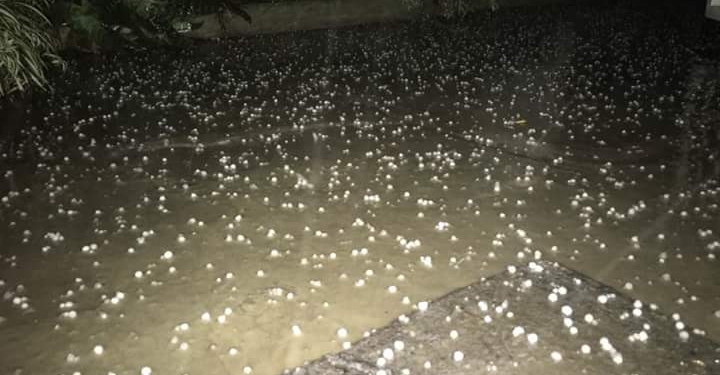 Miércoles negro en la región: viento, granizo y cortes de luz