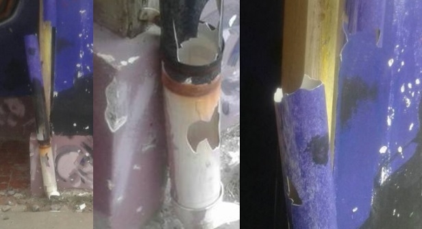 Vandalismo en el Centro Cultural de Monje e indignación