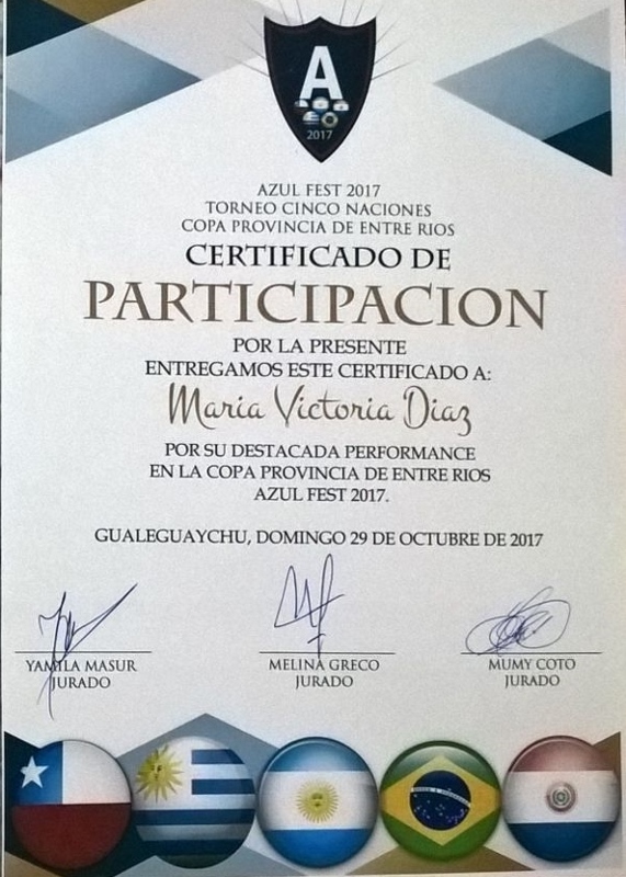 Bailarinas de la región competirán en Uruguay por el torneo Cinco Naciones