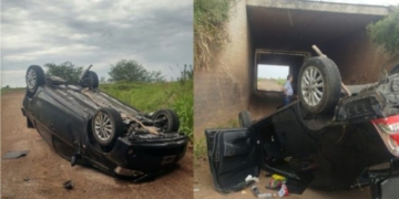 Milagro: sobrevivió tras caer desde un puente de la autopista