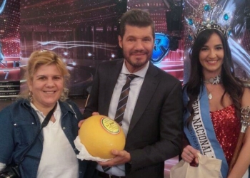 A días de la gran fiesta, la Reina Nacional de la Leche se lució Showmatch