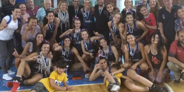 Con la macielense Valentina González, Santa Fe es campeón nacional U15