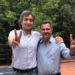 Máximo Kirchner recorrió Oliveros junto al presidente comunal