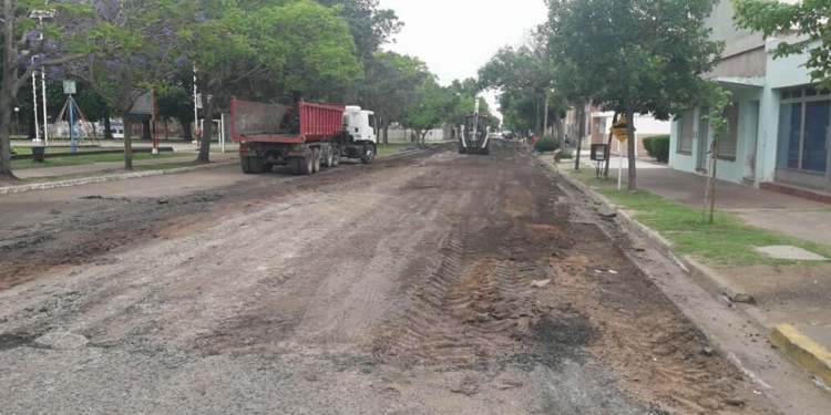 Aporte para obra pública en San Genaro