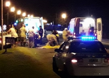Persecución sobre ruta 11 terminó con un accidente y un herido grave