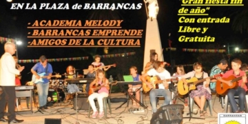 Barrancas: diferentes agrupaciones preparan la despedida del año