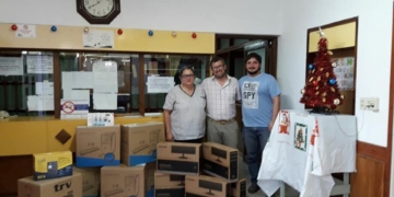 Importante donación para el SAMCo de San Genaro