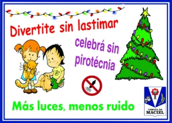 Aprobaron la ordenanza sobre pirotecnia cero en Maciel