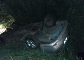 Impactante vuelco en Barrancas