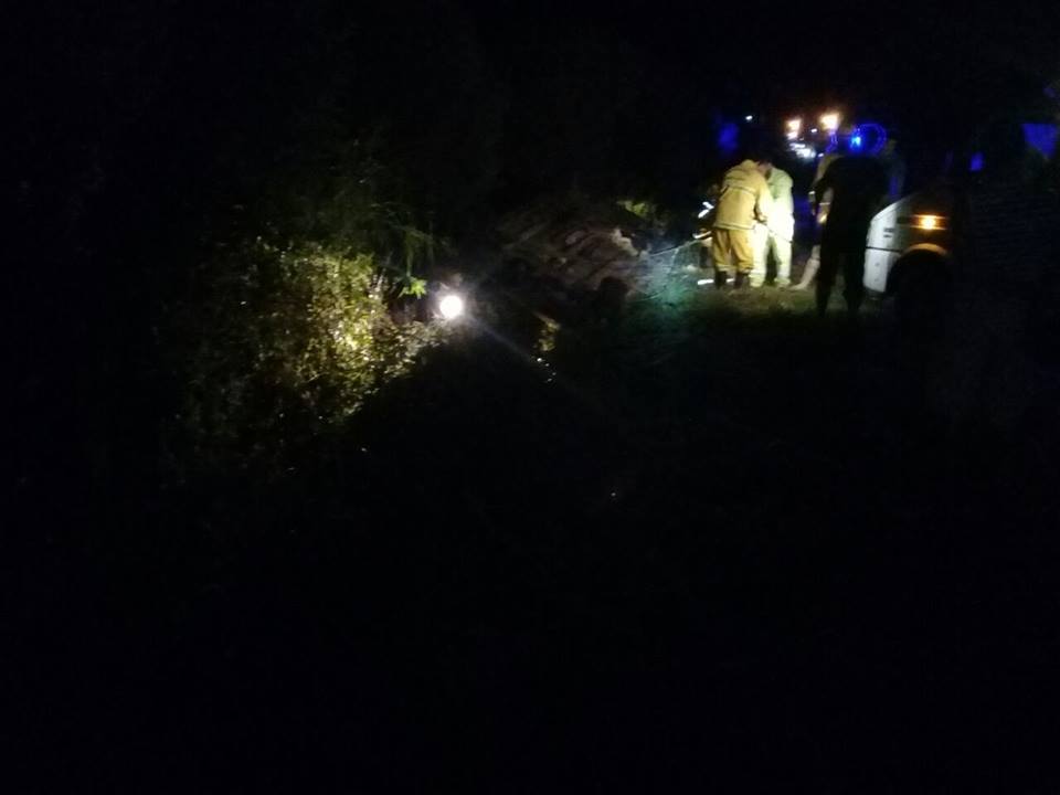 Impactante vuelco en Barrancas