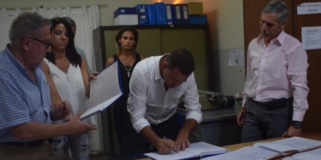 Calori renovó por sexta vez su compromiso al frente de la Comuna de Oliveros
