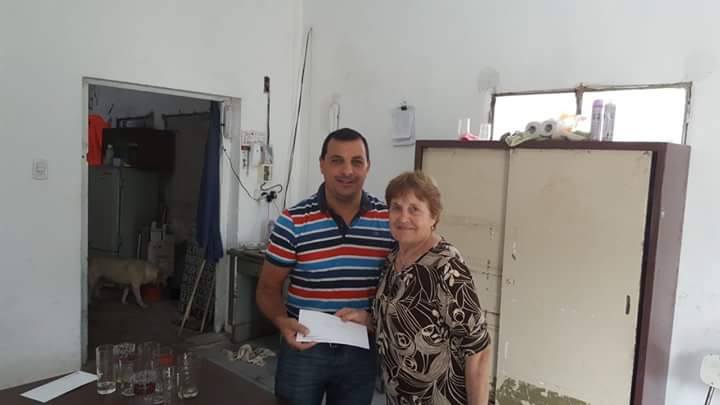 Serodino: importante entrega de aportes a instituciones