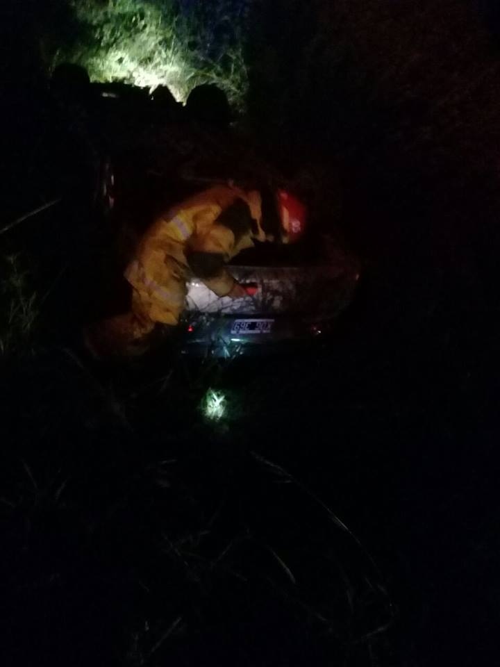Impactante vuelco en Barrancas