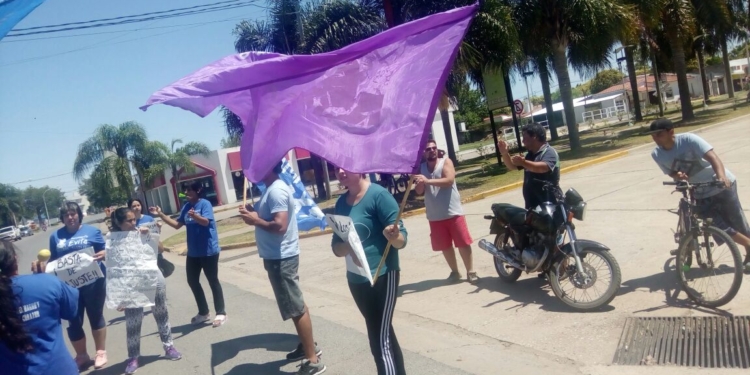 Oliveros se manifestó contra la reforma previsional