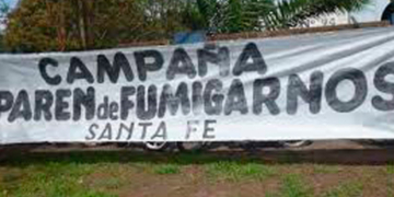 Vecinos de Totoras exigieron una nueva ordenanza contra fumigaciones