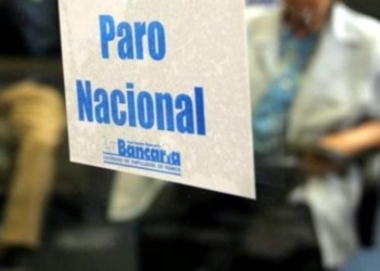 Paro bancario en todo el país