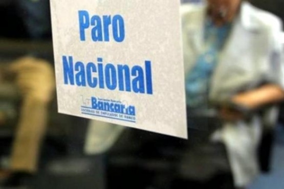 Paro bancario en todo el país