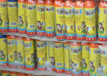 Insólito: la Comuna de Maciel debe 40 mil pesos en espumitas de carnaval