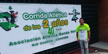 El totorense Mariano Sette corrió en Río Cuarto