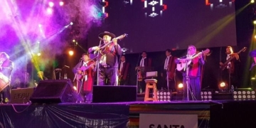 El Chaqueño brilló en Gaboto ante más de dos mil personas