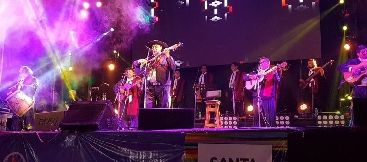 El Chaqueño brilló en Gaboto ante más de dos mil personas