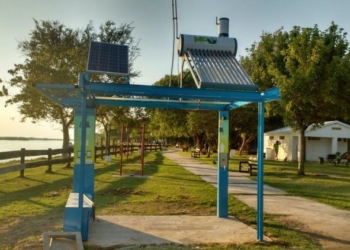 Inauguraron en Gaboto la sexta estación solar de la región