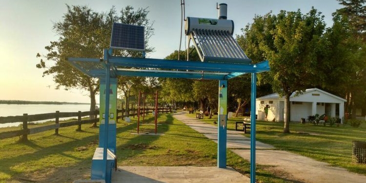 Inauguraron en Gaboto la sexta estación solar de la región