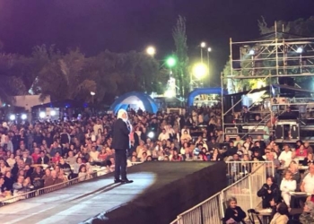Ante una multitud, abrió la 58 edición de la Fiesta Provincial del Trigo