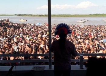 Monje prepara una nueva fiesta en el balneario La Boca