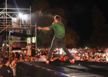 San Genaro explotó con Chano, en el cierre de la Fiesta Provincial del Trigo