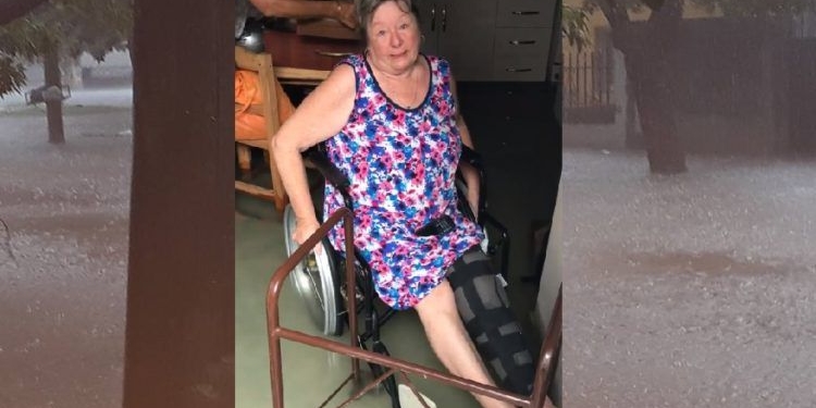 Bajo agua: cayeron 150 milímetros en Coronda y la ciudad cedió