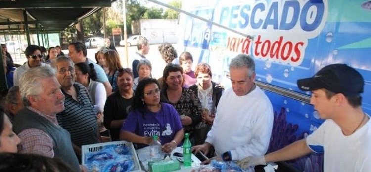 El Camión de la Economía con Pescados y Mariscos estará en Timbúes