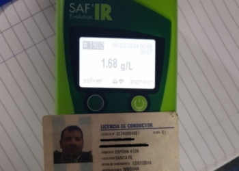 Detuvieron a un camionero alcoholizado en el cruce a Gaboto